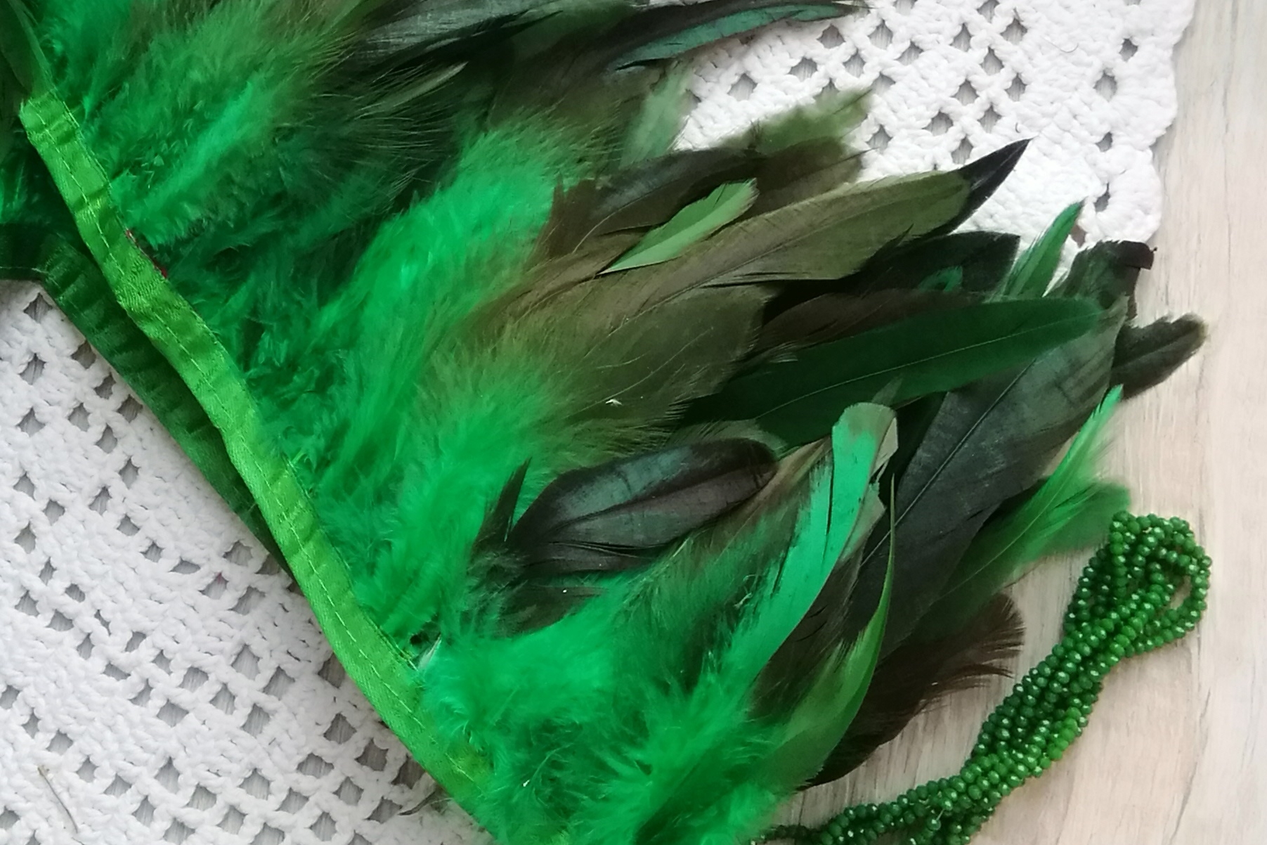 перья петушиные зеленые перья петуха