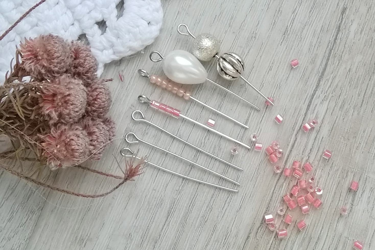 пины серебро с петелькой