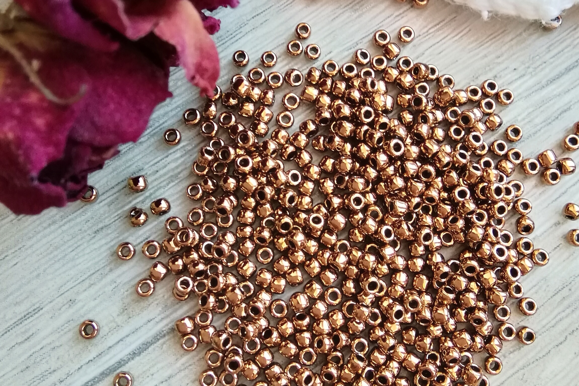 бисер тохо под бронзу 221