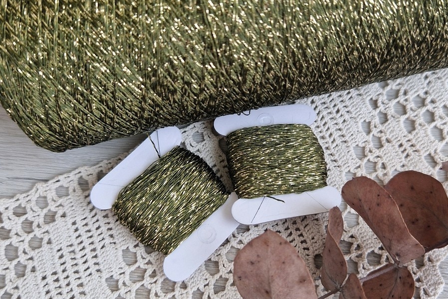 нитки металлик