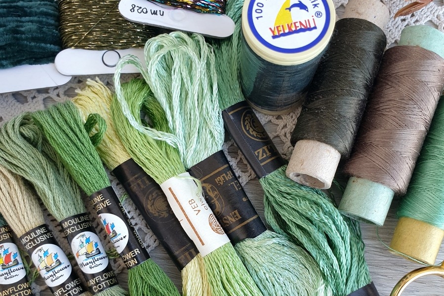 металлизированные нитки