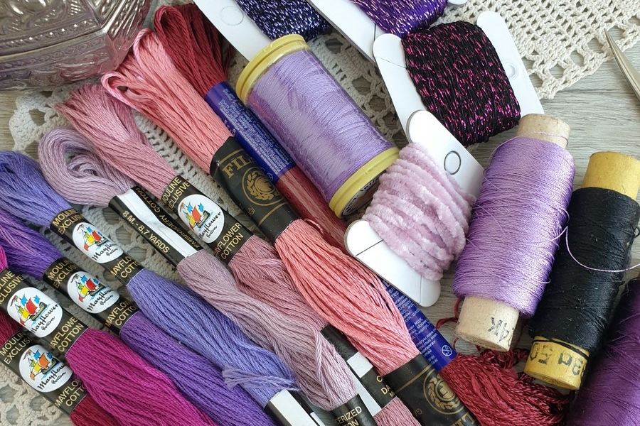 вискозные нитки