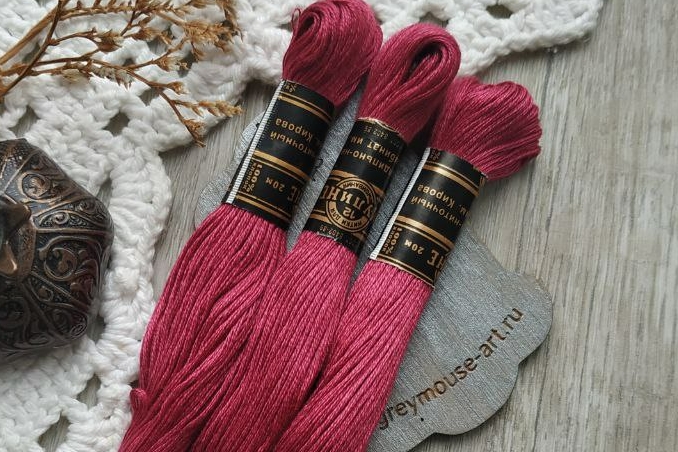 мулине кирова 1507 розовые пастельные