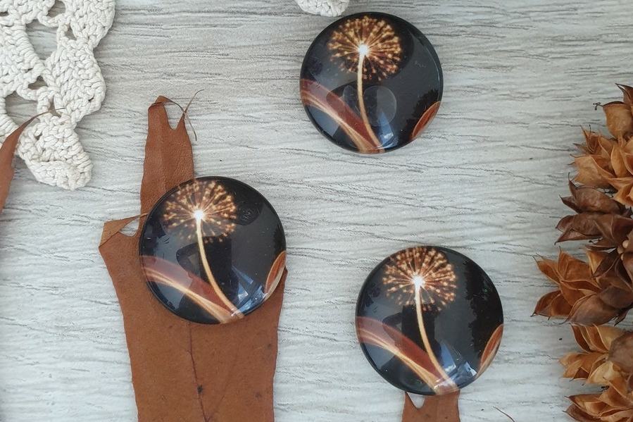 кабошон стекло