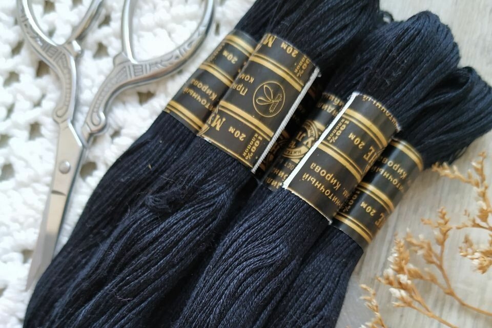 мулине киров хлопок 20 метров 7214