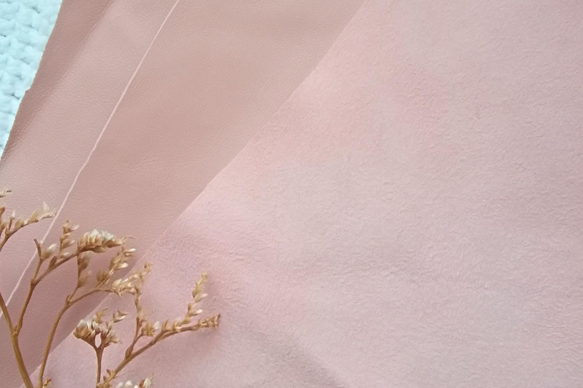 Кожа натуральная тонкая розовая