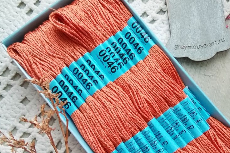 мулине Гамма 0046 хлопок