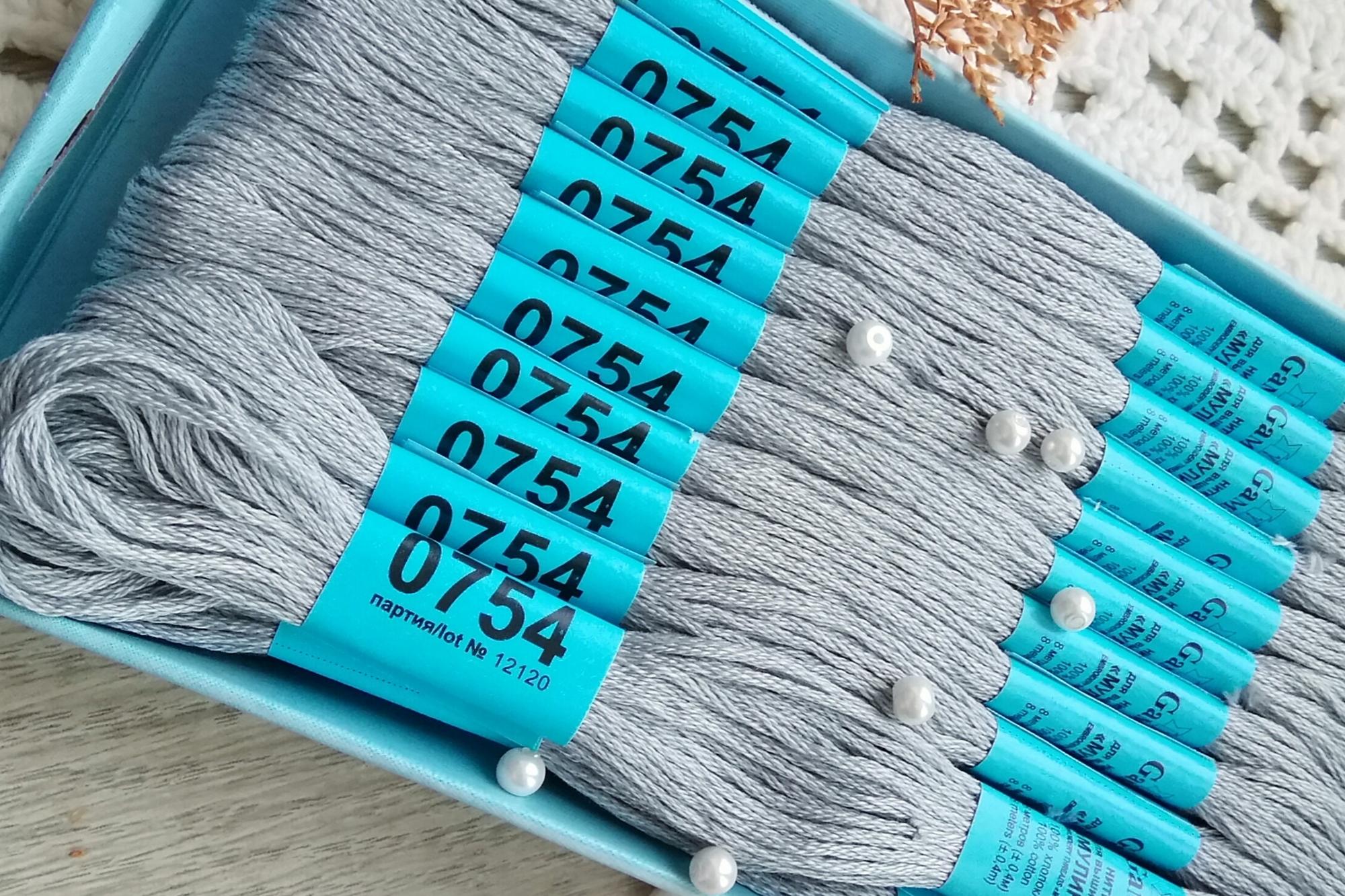 Мулине Гамма серые 754