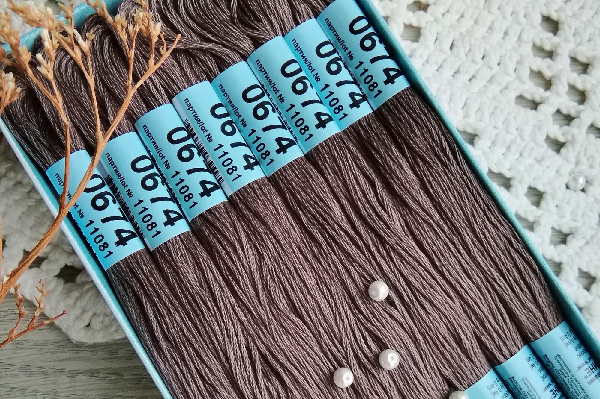 Мулине Гамма серый 674