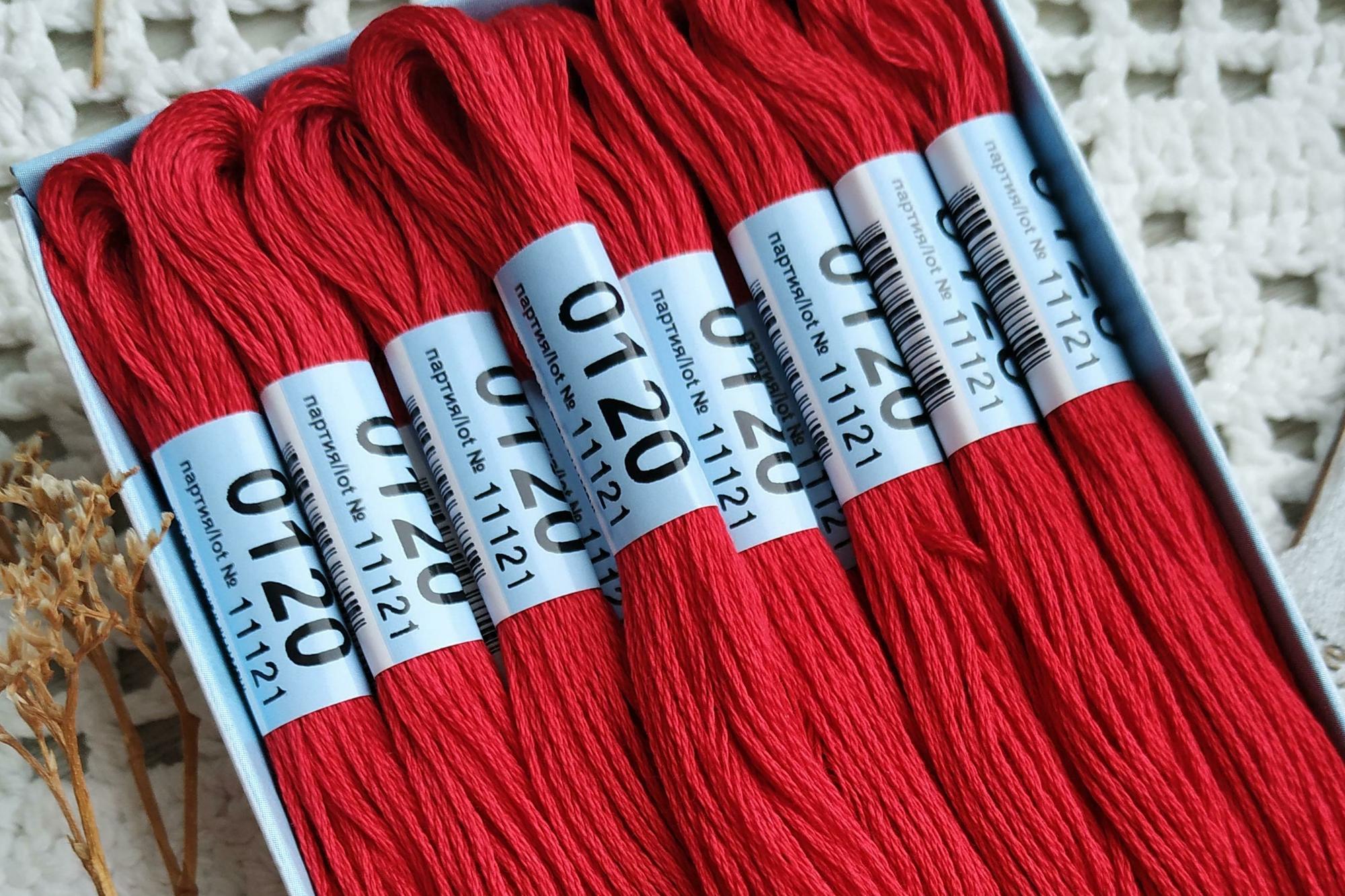 Мулине Гамма 120 красный