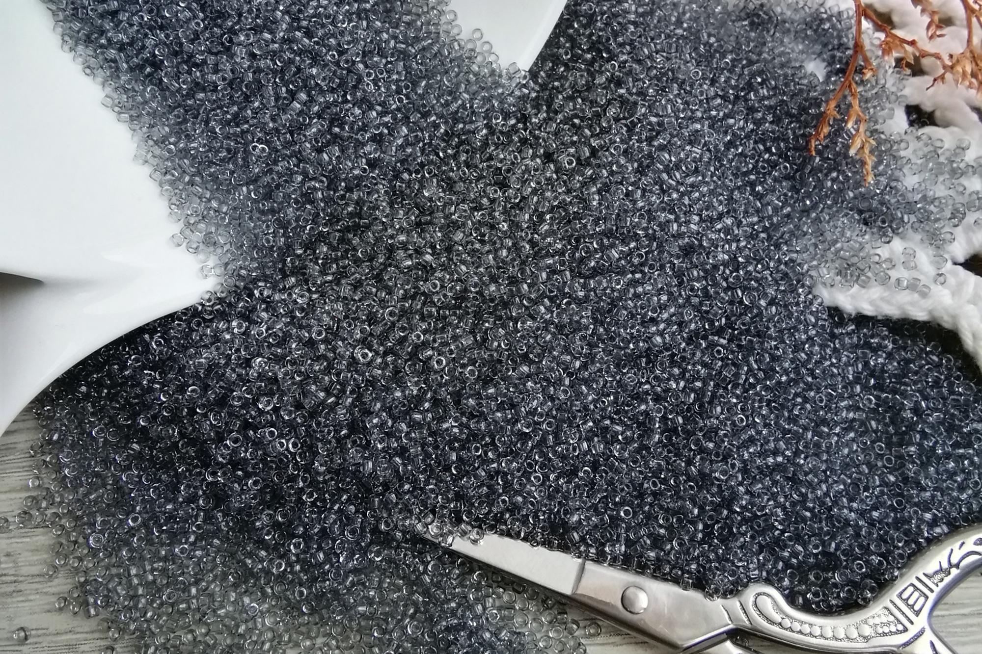 Бисер тохо японский серый 0009