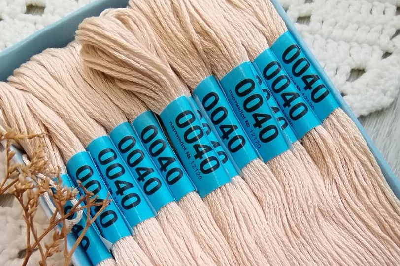 мулине Гамма хлопок 0040 телесные