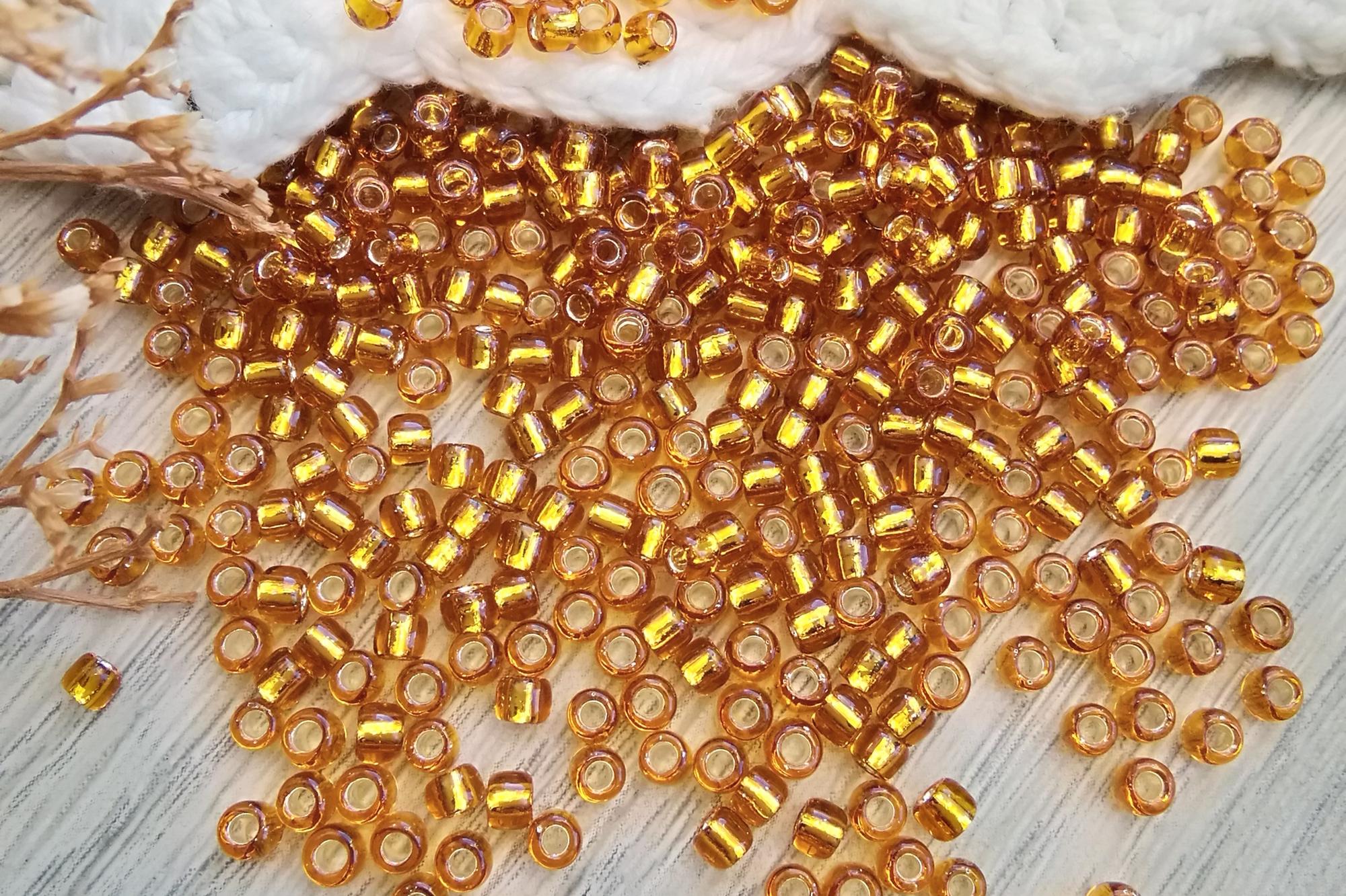 Toho бисер круглый 8/0 22с золотой