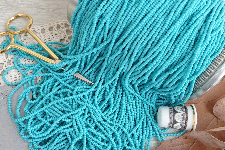 бисер на нитях