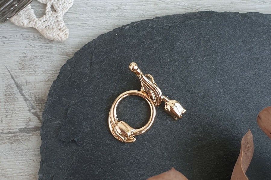 замочек для бус