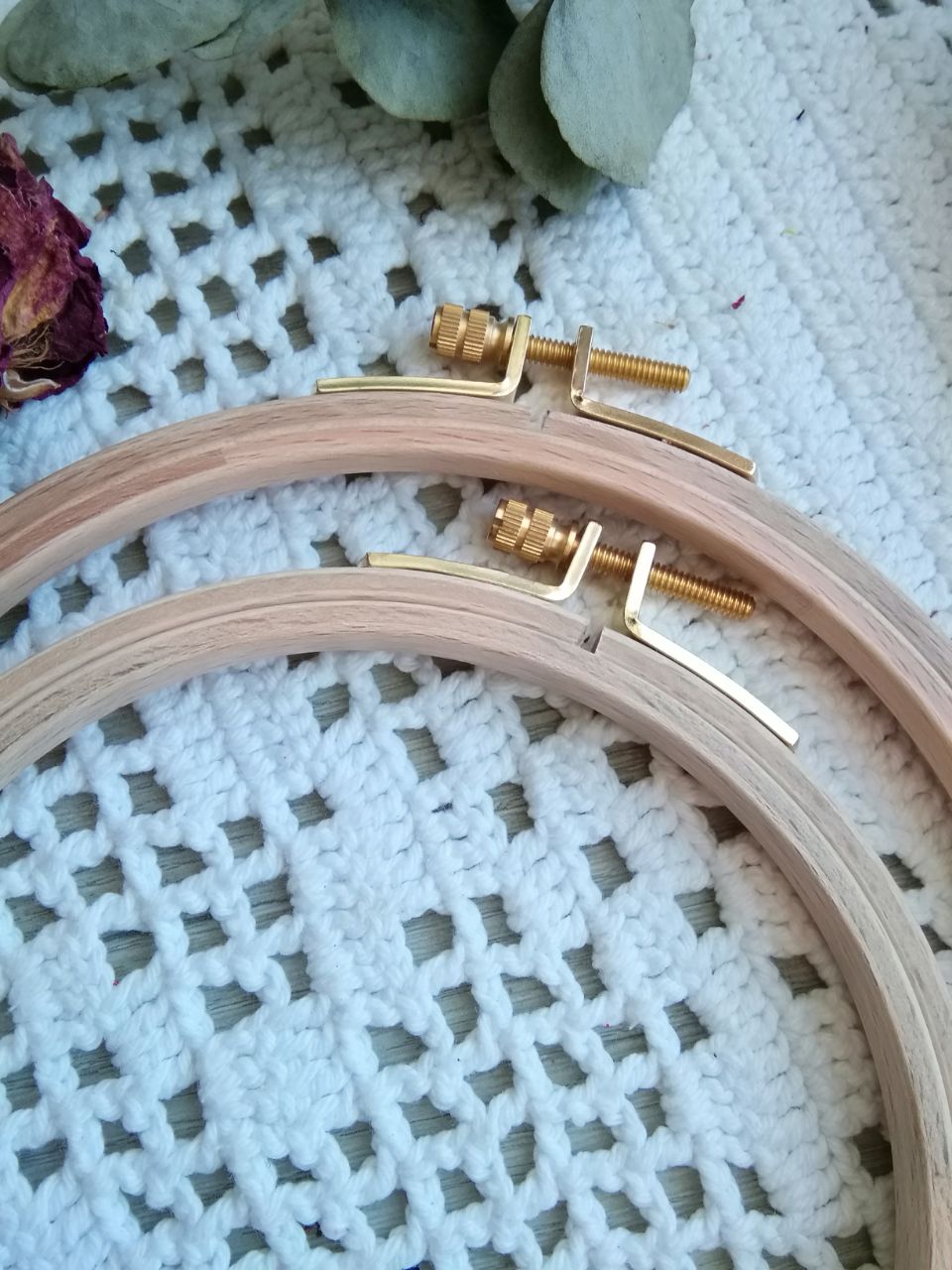 Пяльцы Gamma с винтом D 125, 155мм