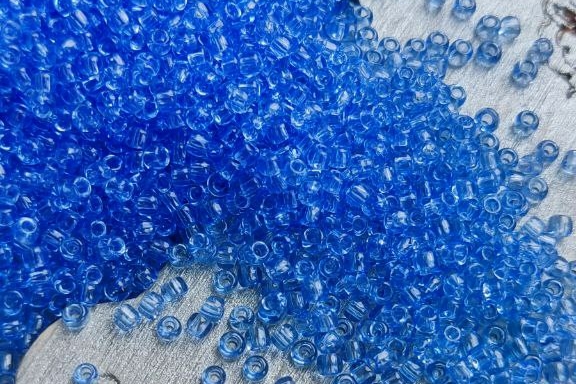 Бисер японский Toho 15/0 синий, голубой 13