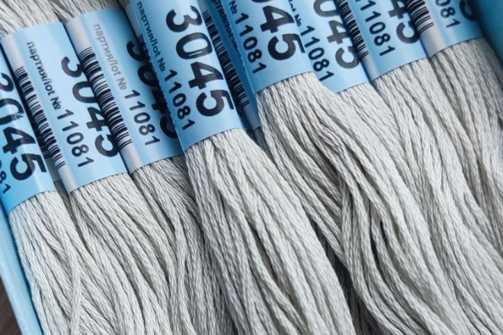 мулине Гамма 3045 светло-серый