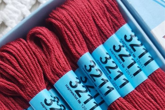 мулине Гамма вишневый 3211