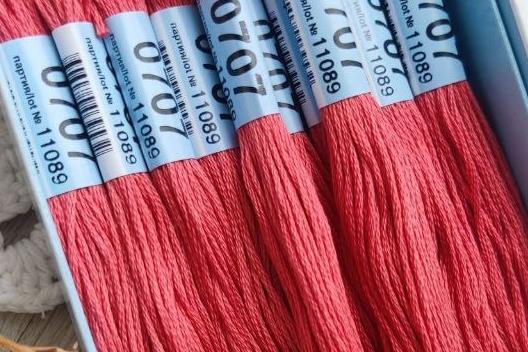 мулине хлопок гамма 0707 терракотовый