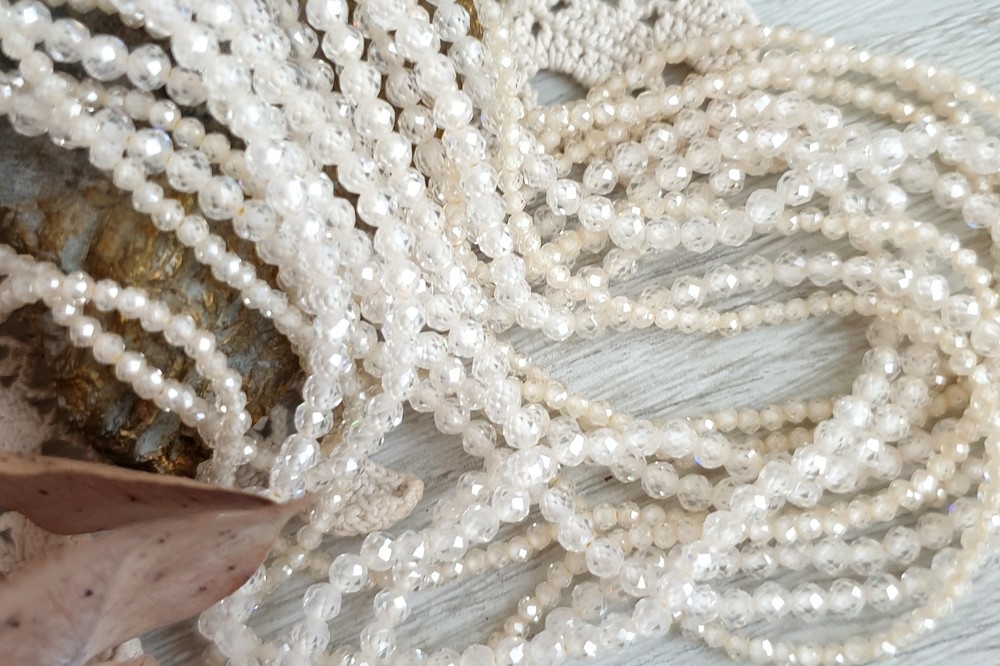 бусины циркона