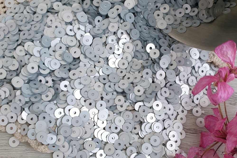 пайетки матовые