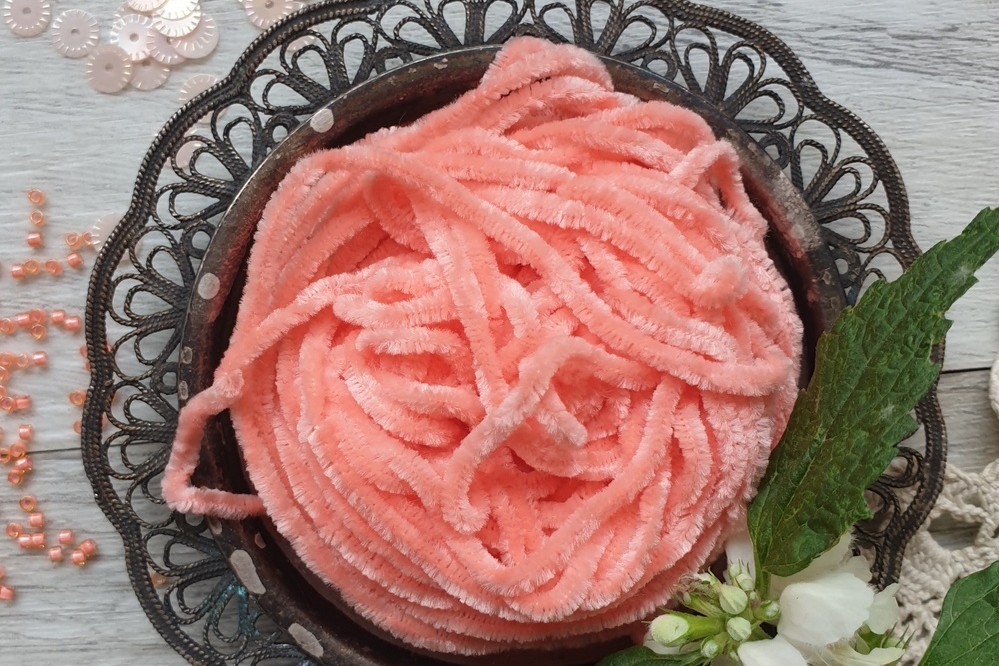 синель для брошек