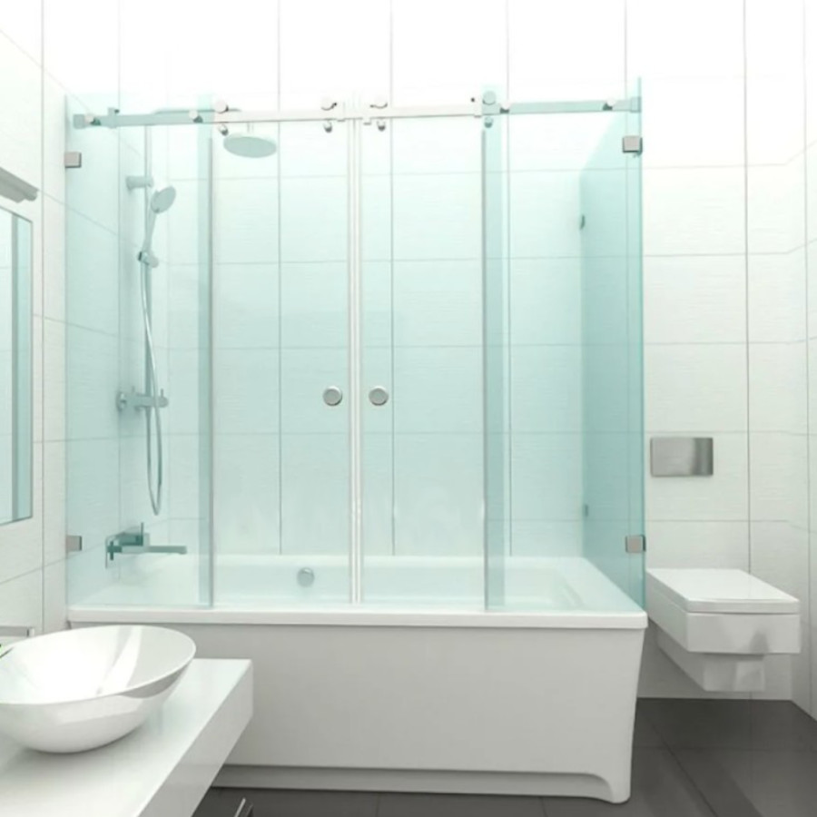 Shower curtain on the pump KN-V170