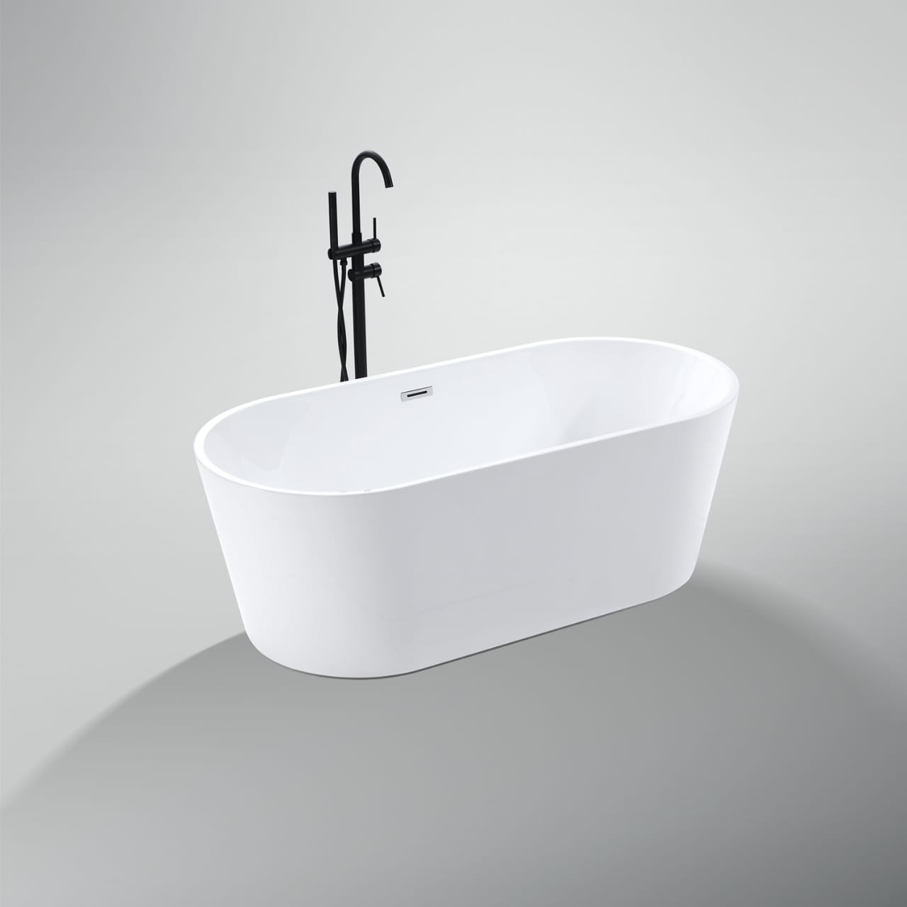 Freestanding Acrylic Bathtub N-5038  (170х80х58 cm)