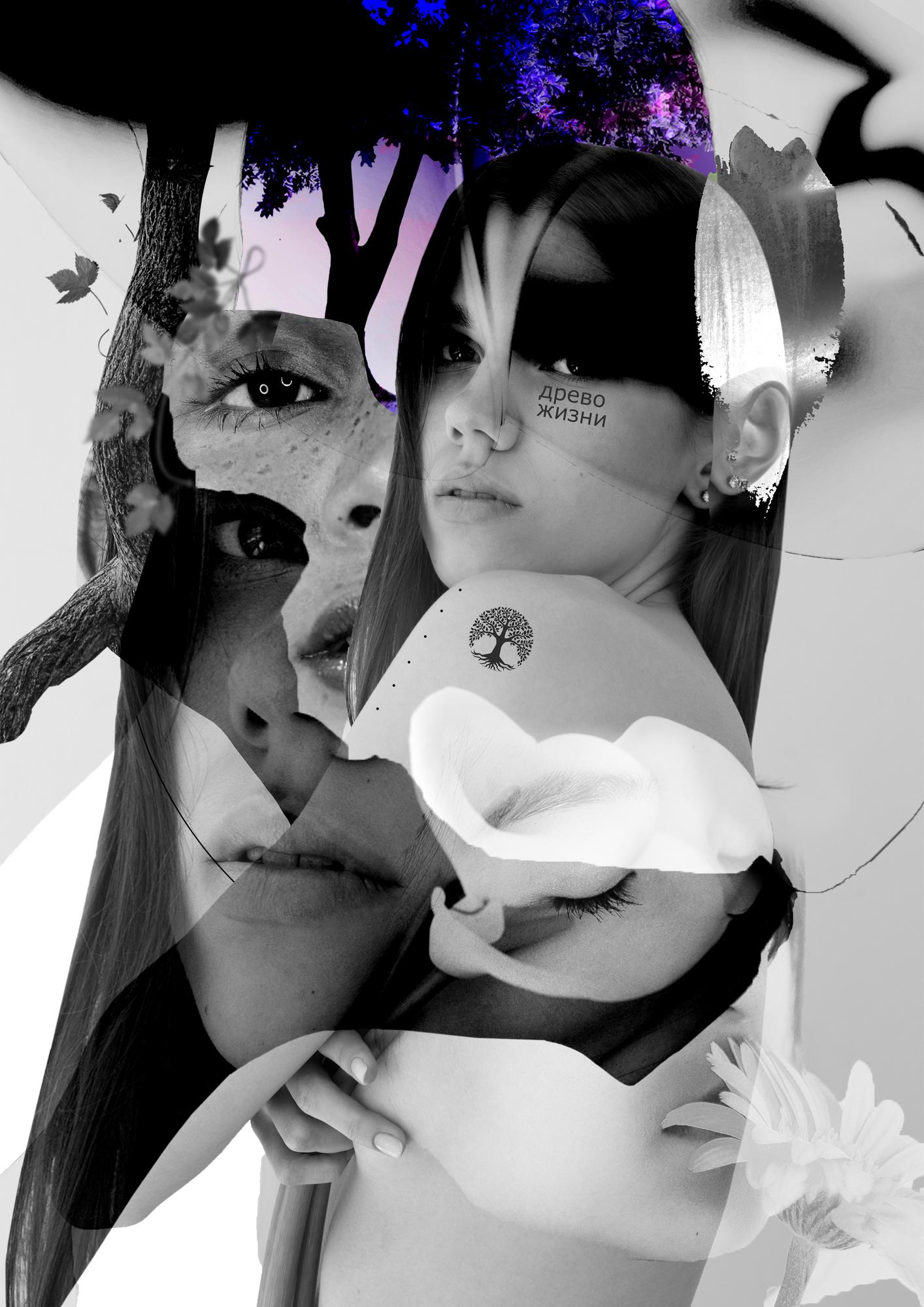 Картина на холсте ДРЕВО ЖИЗНИ