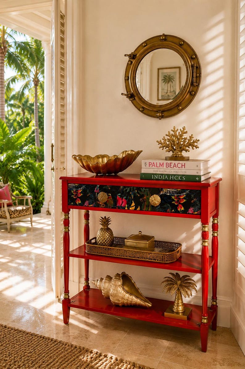 Red Palm Beach Console