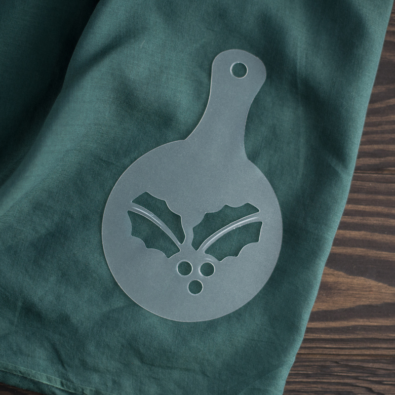 Трафарет "Остролист"