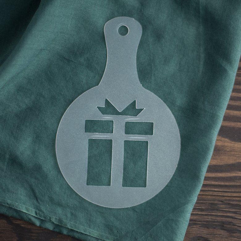 Трафарет "Подарок"