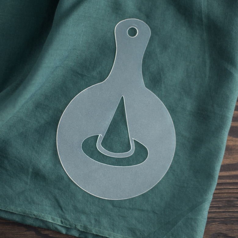 Трафарет "Ведьмина шляпа"