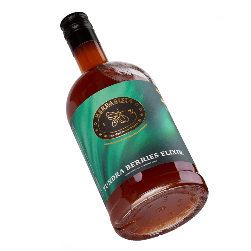 Herbarista Tundra Berries Elixir (Морошка, калина, красная смородина; 0,7 л)