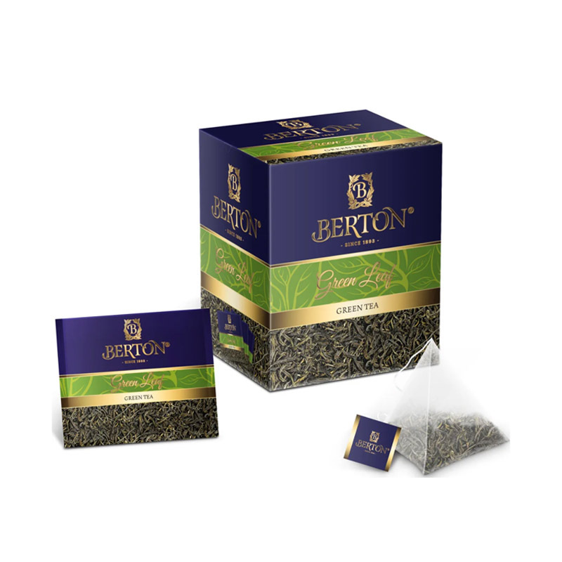 Berton Зеленый лист (20 пирамидок)