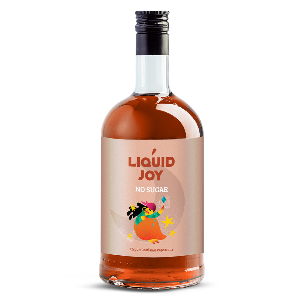 Liquid Joy Carmelita Cry Соленая Карамель Без сахара (0,7 л)