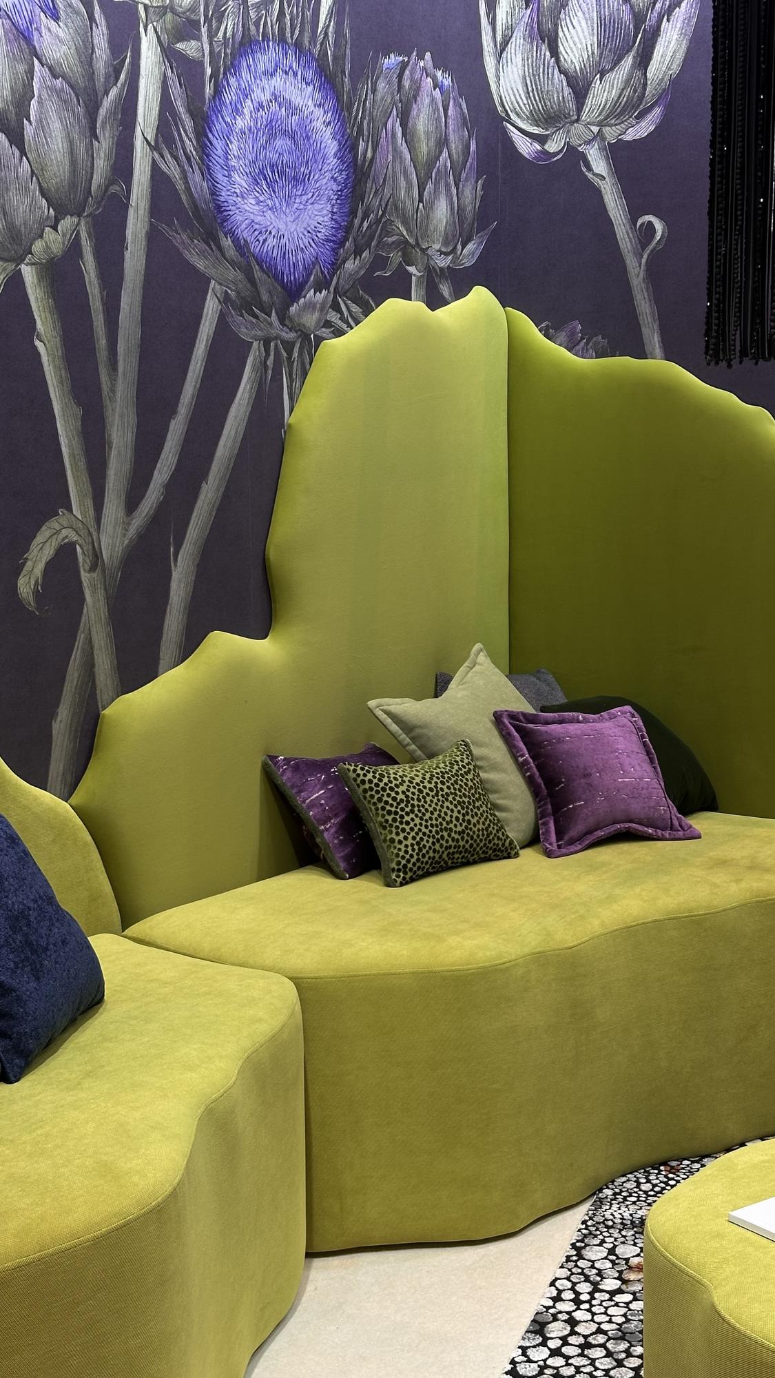 Модульный диван для выставки «Московская неделя дизайна»