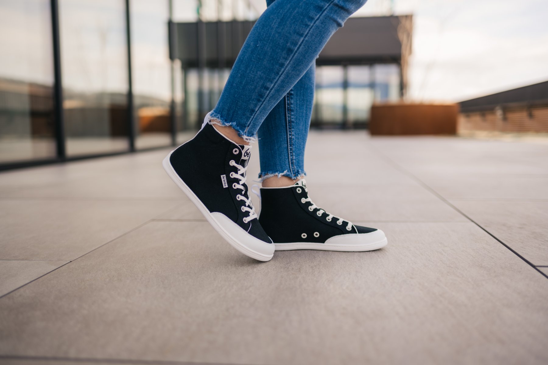 Belenka Rebound High Top  Black & White 41