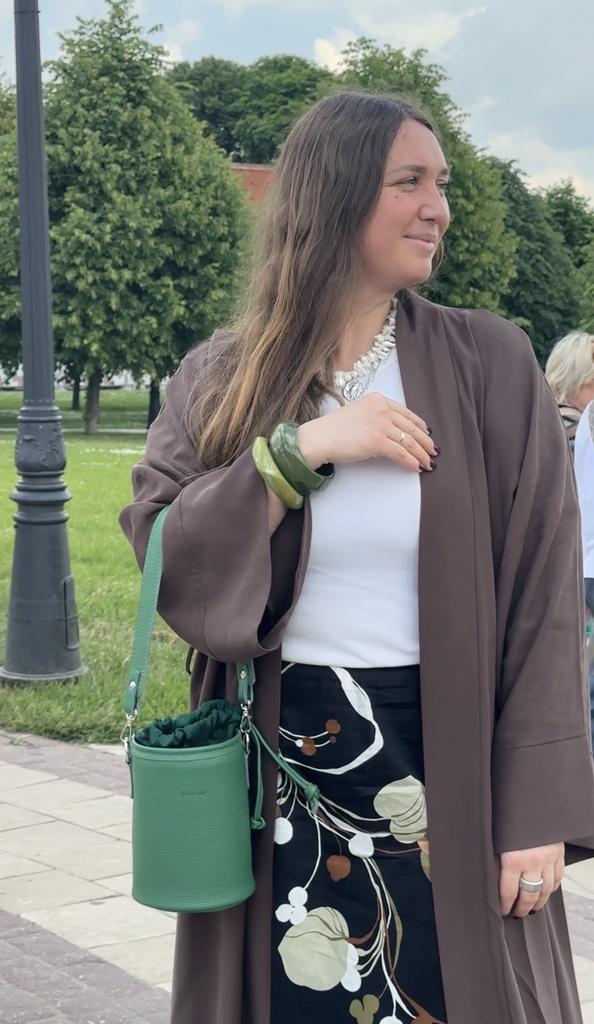 Сумка Торбочка зеленая