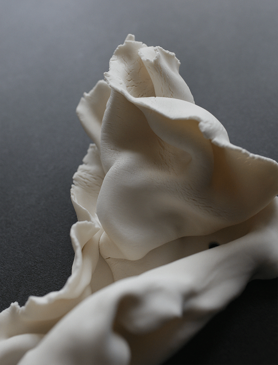 porcelain wall object