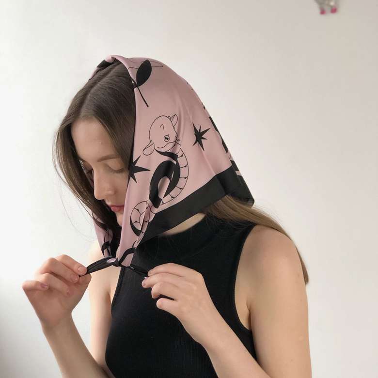 Bestiary scarf