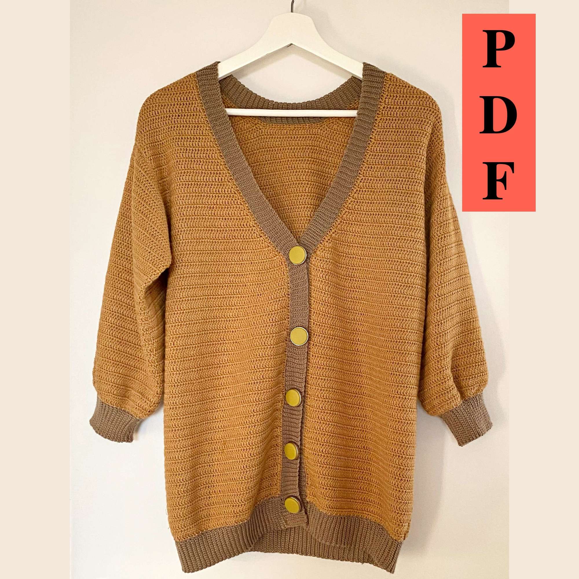 кардиган крючком