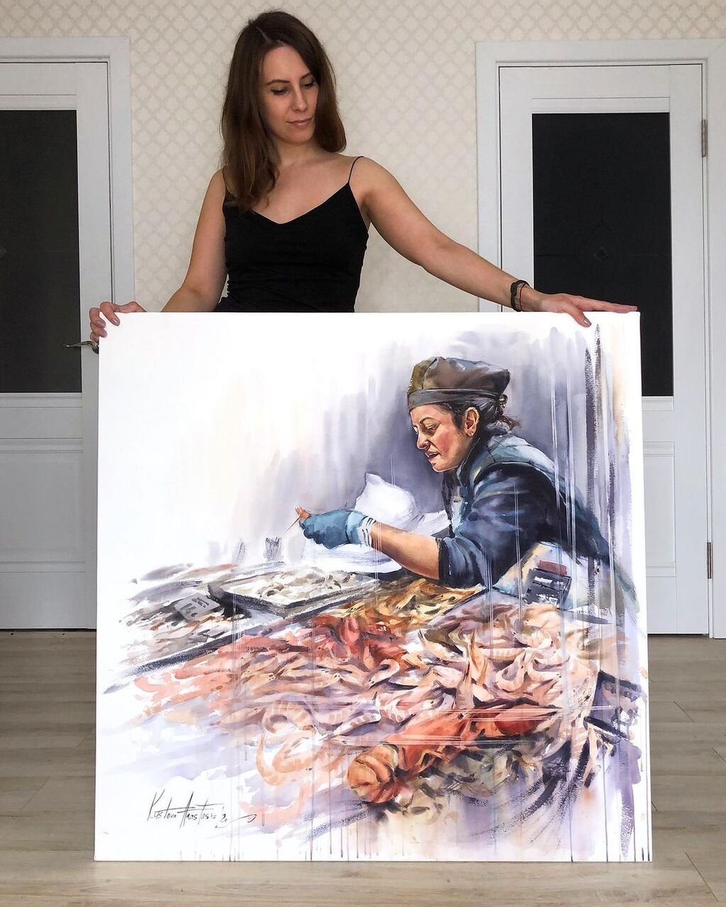 Картина “Spain woman”