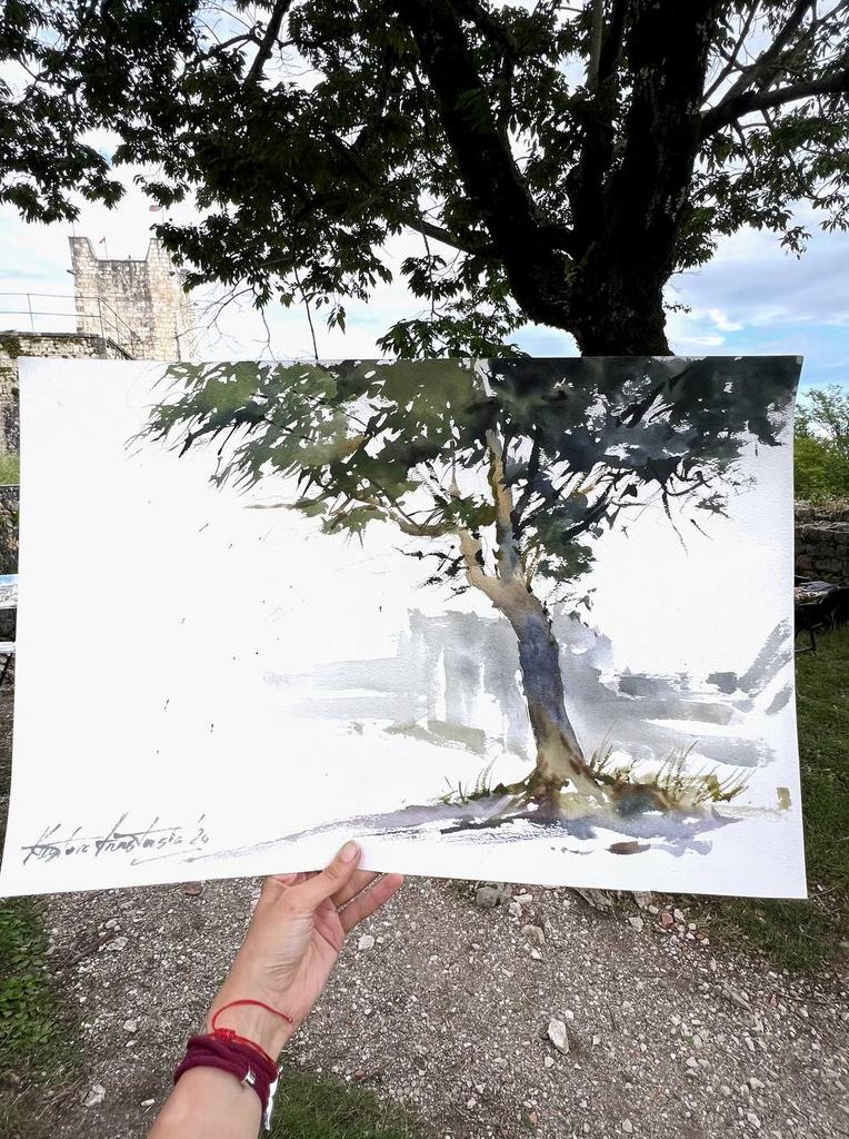 Картина  "Дерево"