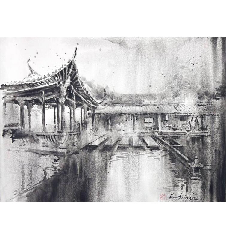 Картина  "Дао воды”