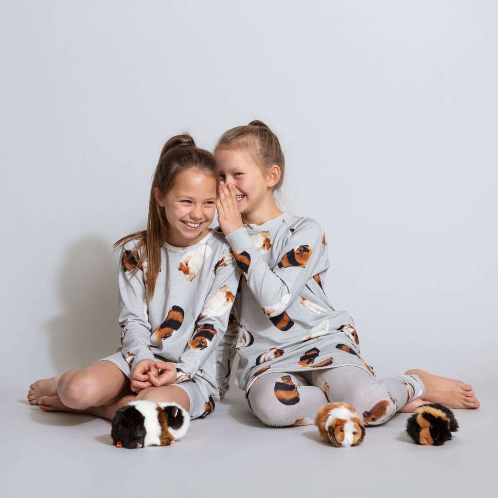 "Морские свинки" Платье и леггинсы Дети.