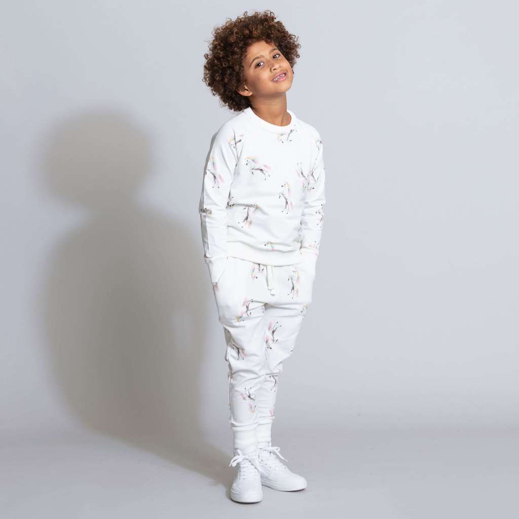 "Единорог" Свитер и штаны Дети.