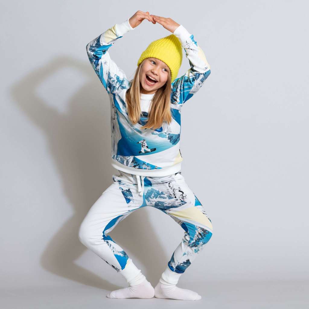 "Горные вершины" Свитер и штаны Дети.