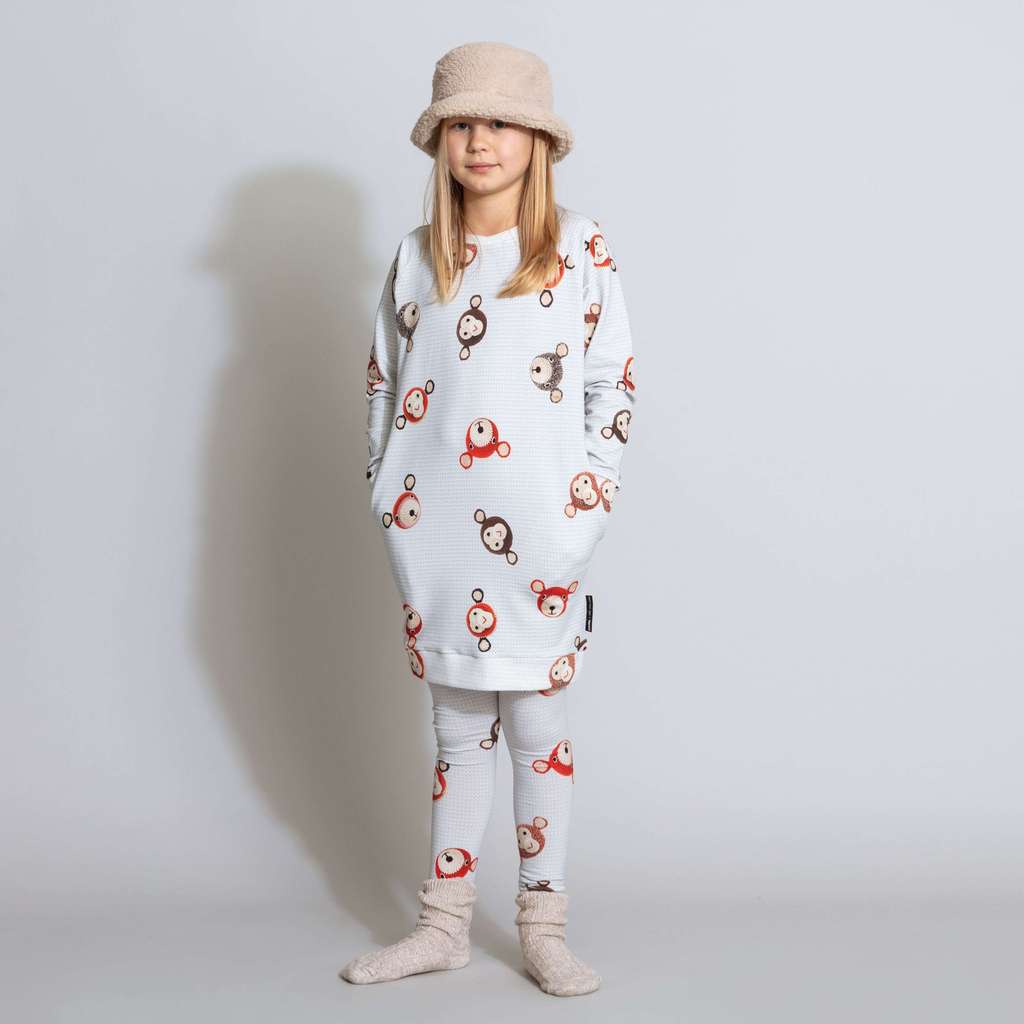 "Вязаные игрушки" Платье и леггинсы Дети.